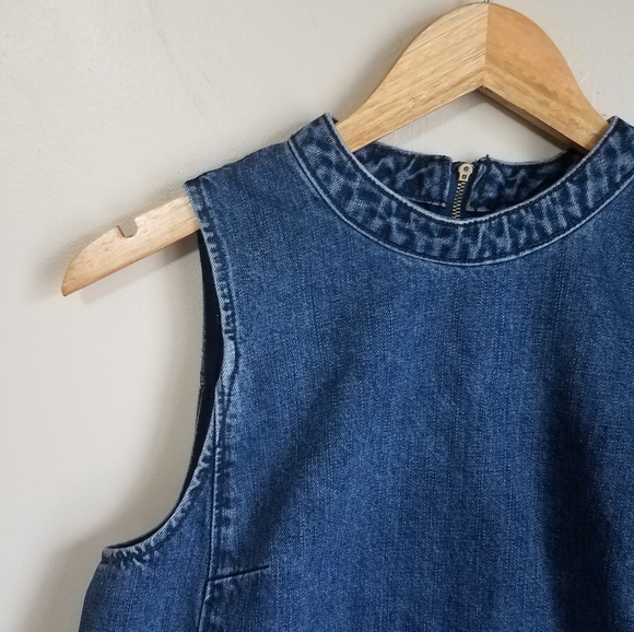 Anthropologie Holding Horses denim swing tank top - Picture 5 of 10